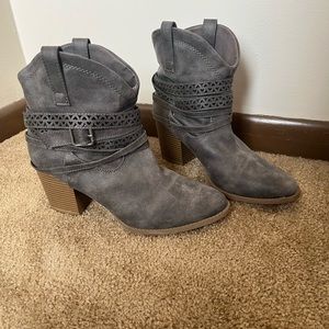 SO Western Strap Booties